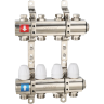 Коллектор регулируемый с запорными клапанами GAPPO G427,5 5-вых.x1